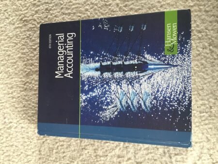 Solutions Manual For Managerial Accounting 8th Edition By Hansen Mowen
