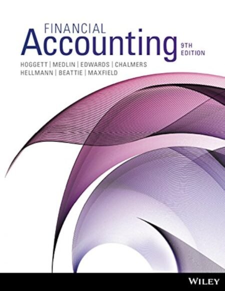 Solutions Manual for Financial Accounting, 9th Edition By John Hoggett, John Medlin, Lew Edwards, Keryn Chalmers, Hellmann, Beattie, Maxfield