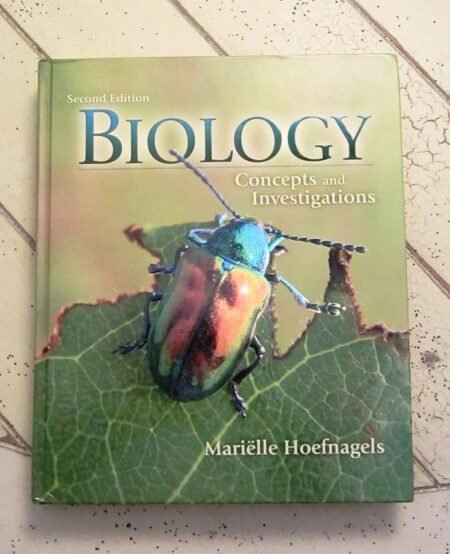 Test Bank for Biology Concepts and Investigations 2e Mariëlle