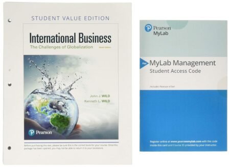 eBook International Business, The Challenges of Globalization 9th Edition By John Wild, Kenneth Wild