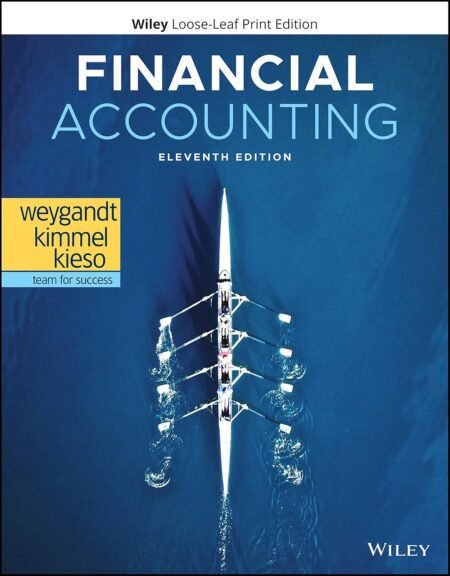 Solutions Manual for Financial Accounting, 11th Edition By Jerry Weygandt, Paul Kimmel, Donald Kieso